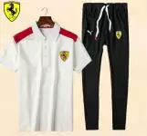 ferrari ensemble pantalon de sport sweat-shirt jogging red should